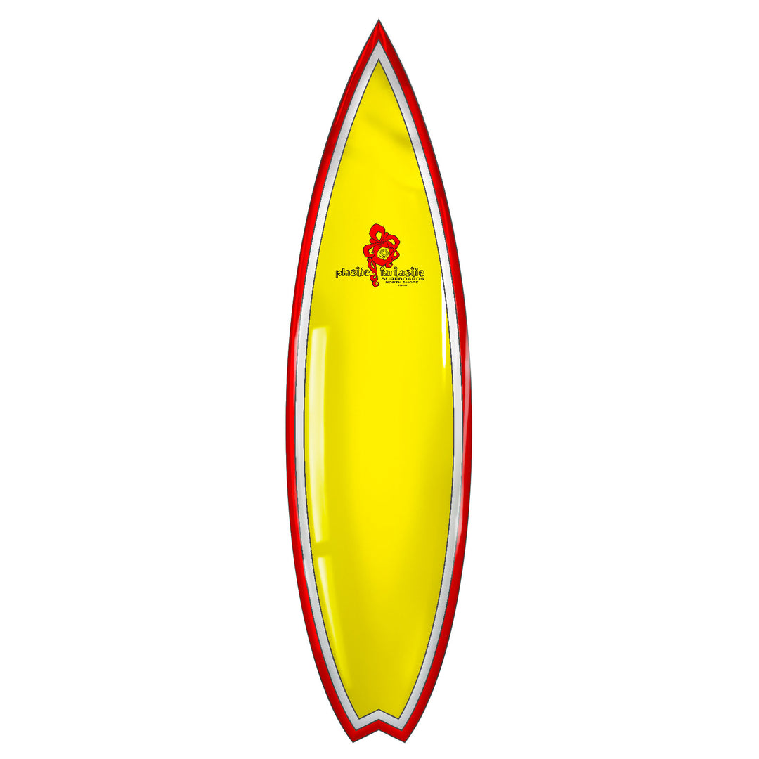 Plastic Fantastic Red & Yellow
