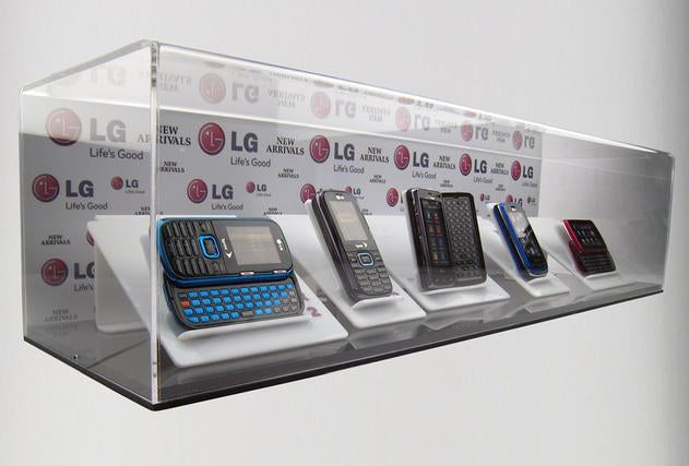 Clear Acrylic Multiple Item Display