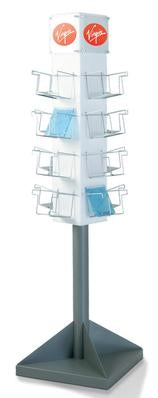 Metal Branded Booklet Tower