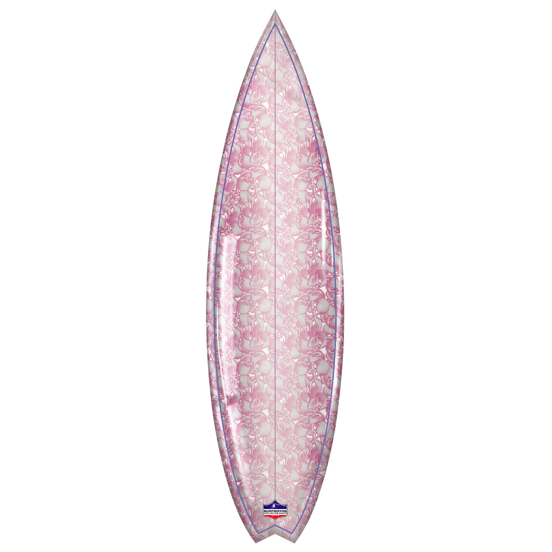 Pink Surfboyd Logo Skully
